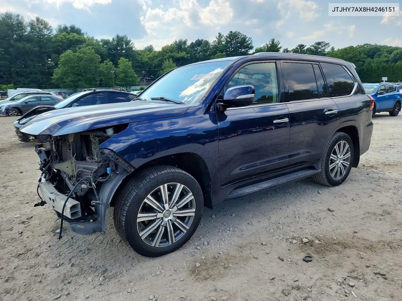 2017 Lexus Lx 570 VIN: JTJHY7AX8H4246151 Lot: 58159936