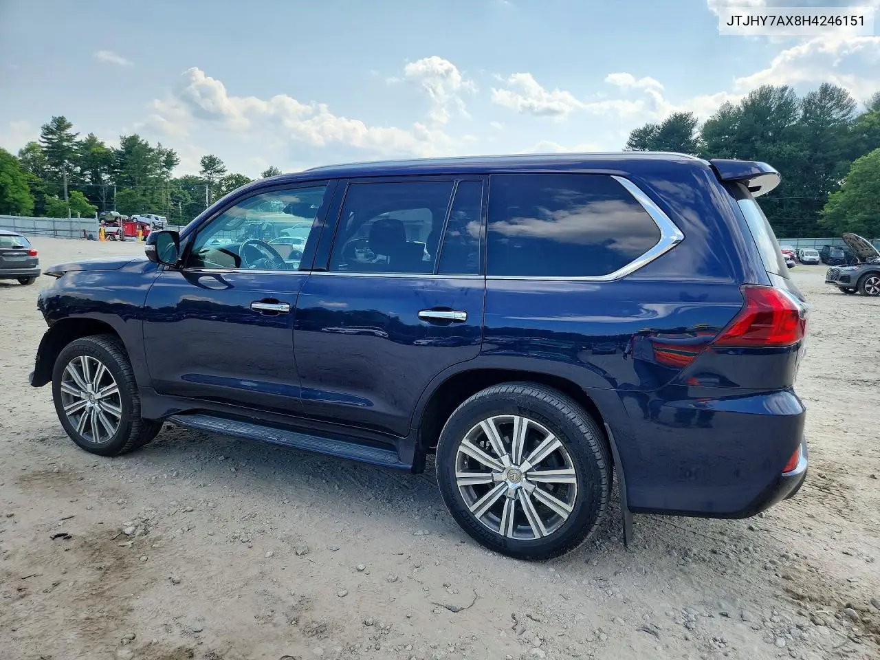 2017 Lexus Lx 570 VIN: JTJHY7AX8H4246151 Lot: 58159936