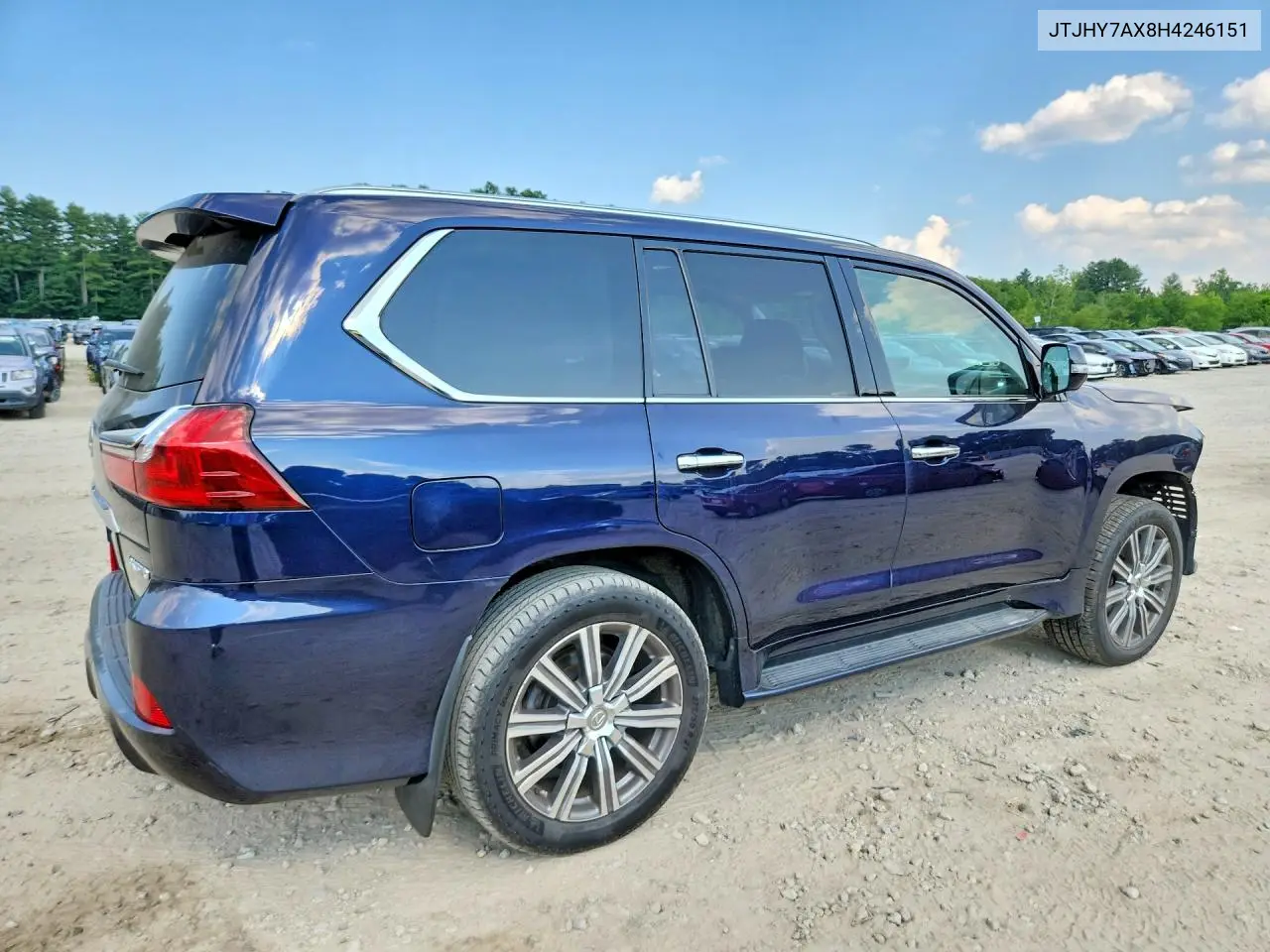 2017 Lexus Lx 570 VIN: JTJHY7AX8H4246151 Lot: 58159936
