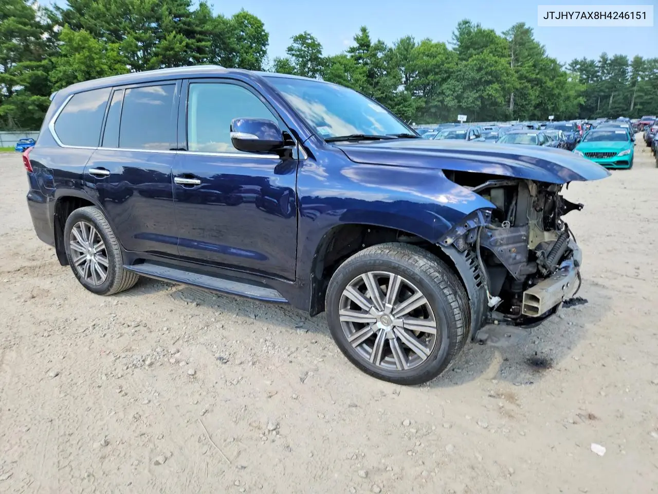 2017 Lexus Lx 570 VIN: JTJHY7AX8H4246151 Lot: 58159936