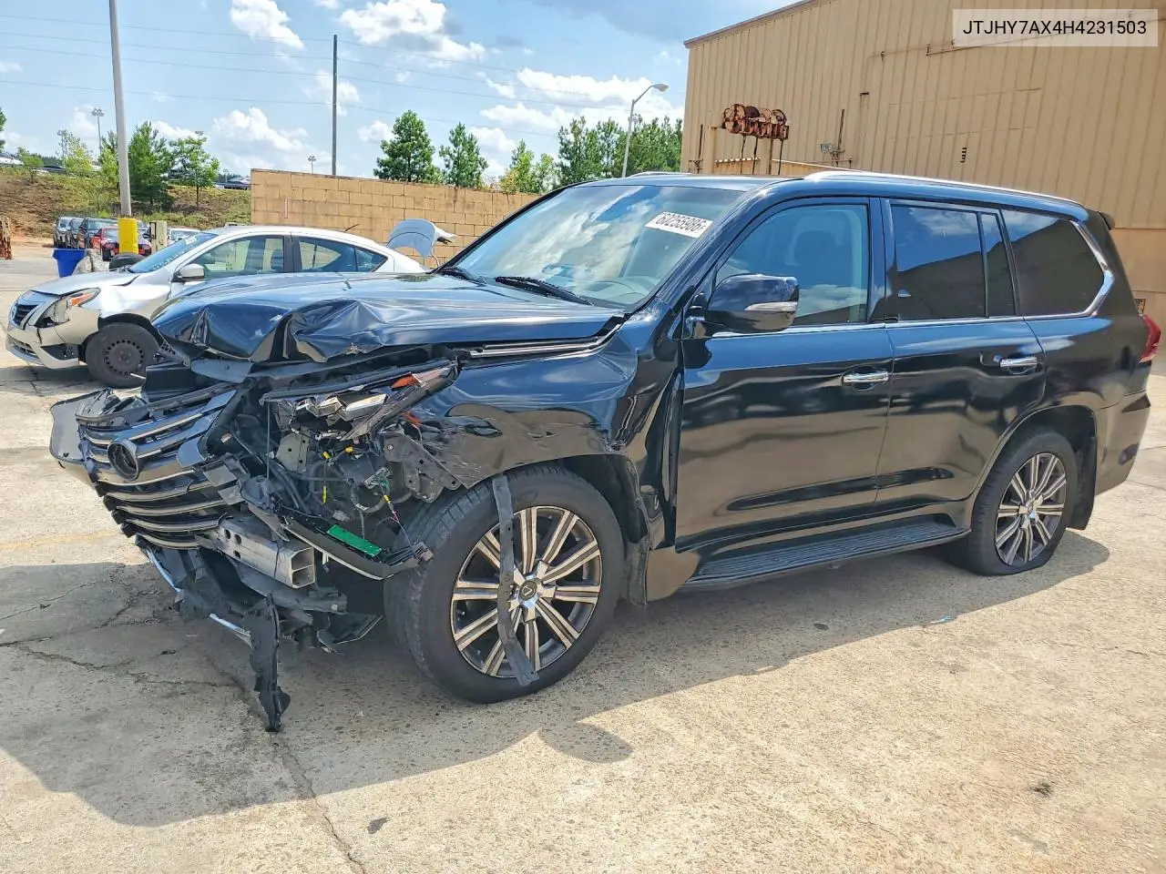 2017 Lexus Lx 570 VIN: JTJHY7AX4H4231503 Lot: 60255986