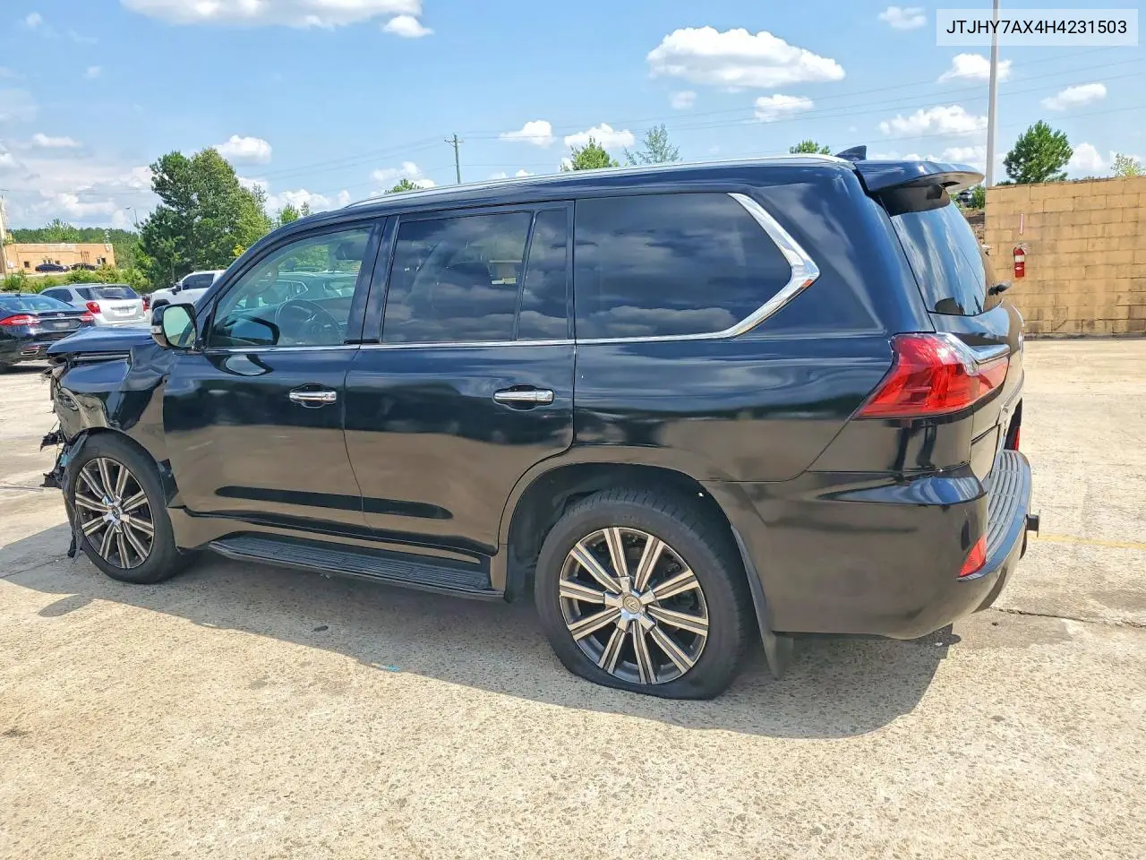 2017 Lexus Lx 570 VIN: JTJHY7AX4H4231503 Lot: 60255986