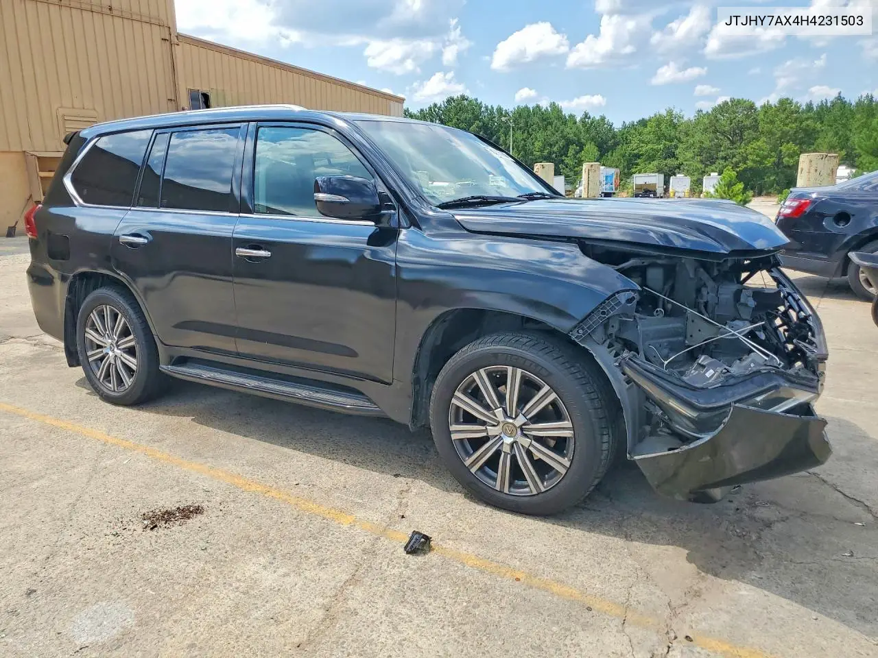 2017 Lexus Lx 570 VIN: JTJHY7AX4H4231503 Lot: 60255986
