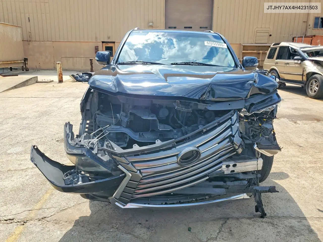 2017 Lexus Lx 570 VIN: JTJHY7AX4H4231503 Lot: 60255986