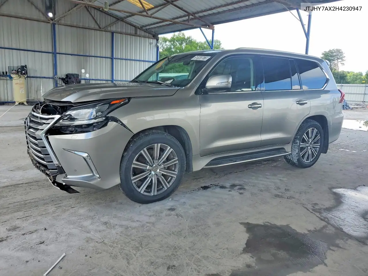 2017 Lexus Lx 570 VIN: JTJHY7AX2H4230947 Lot: 61020786