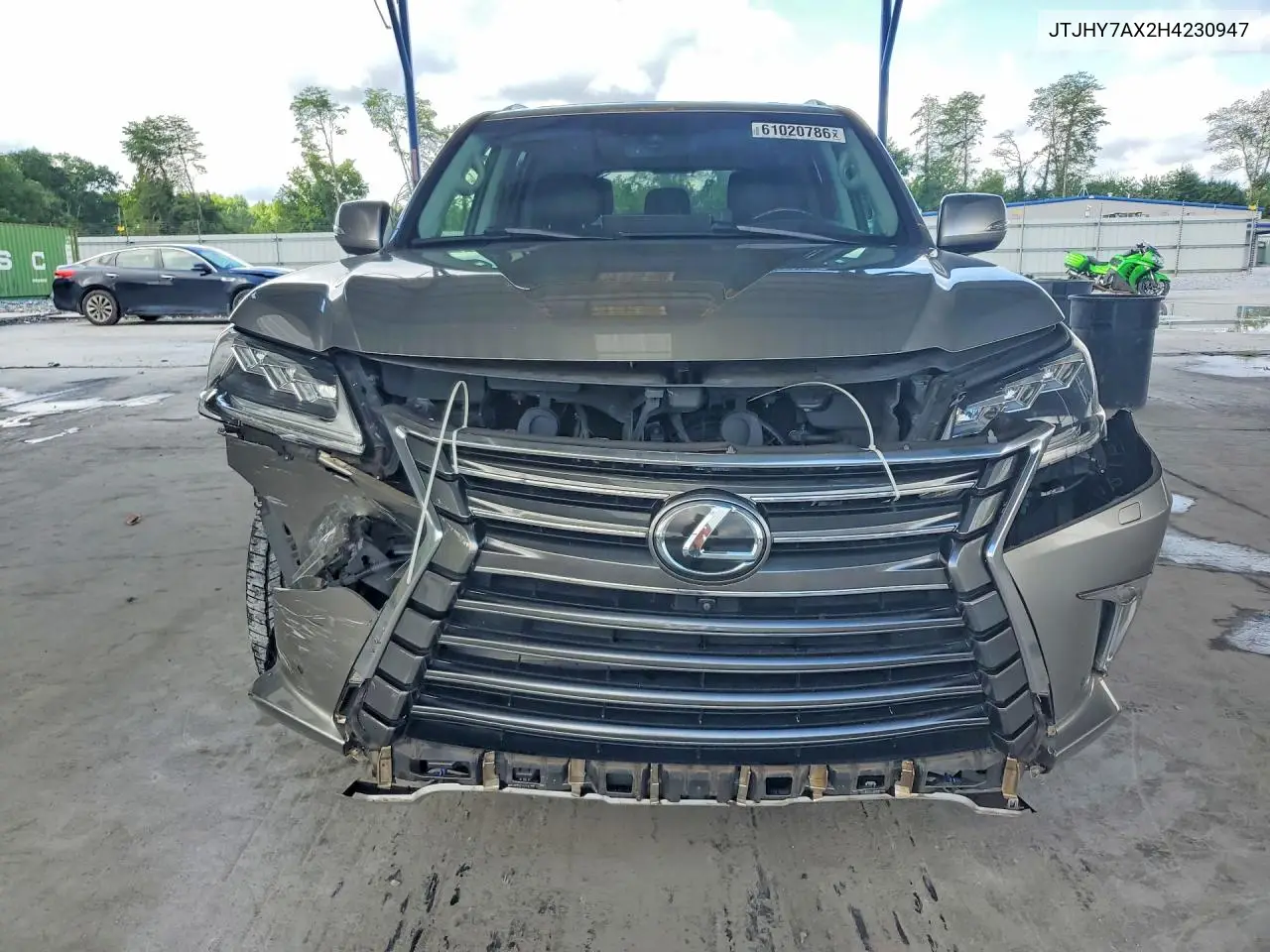 2017 Lexus Lx 570 VIN: JTJHY7AX2H4230947 Lot: 61020786