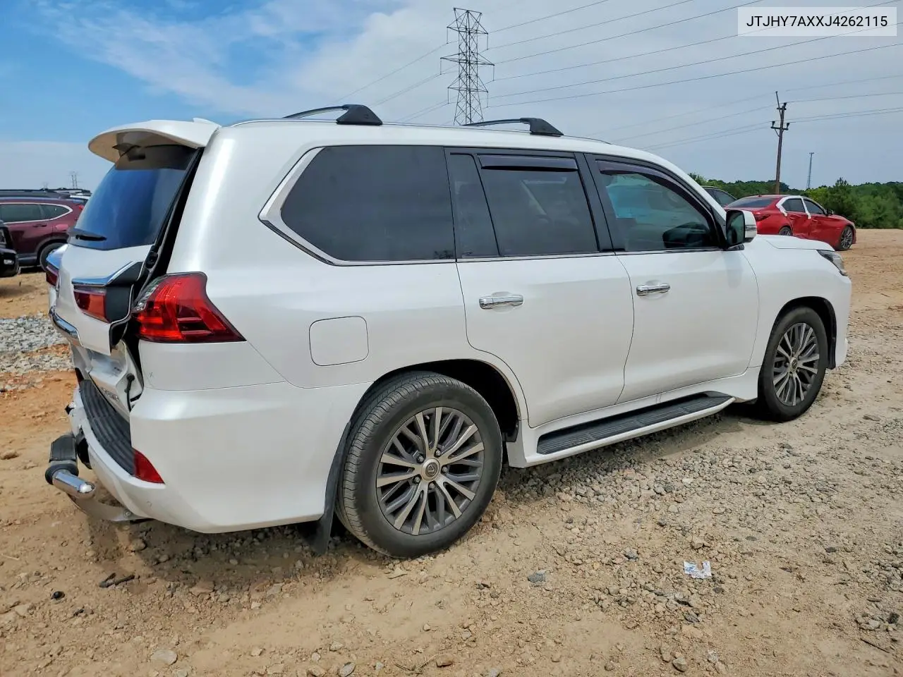 2018 Lexus Lx 570 VIN: JTJHY7AXXJ4262115 Lot: 57556846