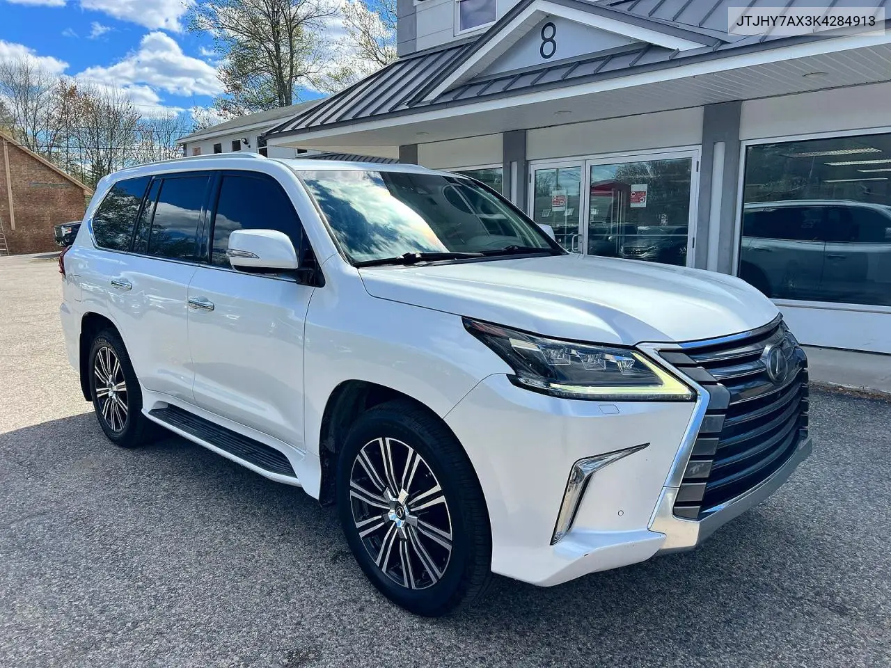 2019 Lexus Lx 570 Three-Row VIN: JTJHY7AX3K4284913 Lot: 53765226
