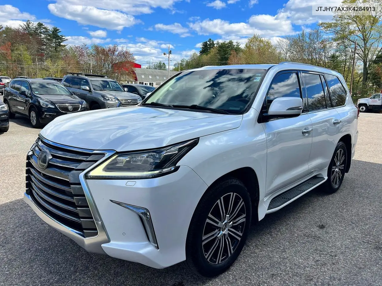 2019 Lexus Lx 570 Three-Row VIN: JTJHY7AX3K4284913 Lot: 53765226