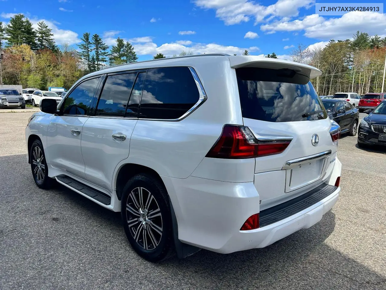 2019 Lexus Lx 570 Three-Row VIN: JTJHY7AX3K4284913 Lot: 53765226