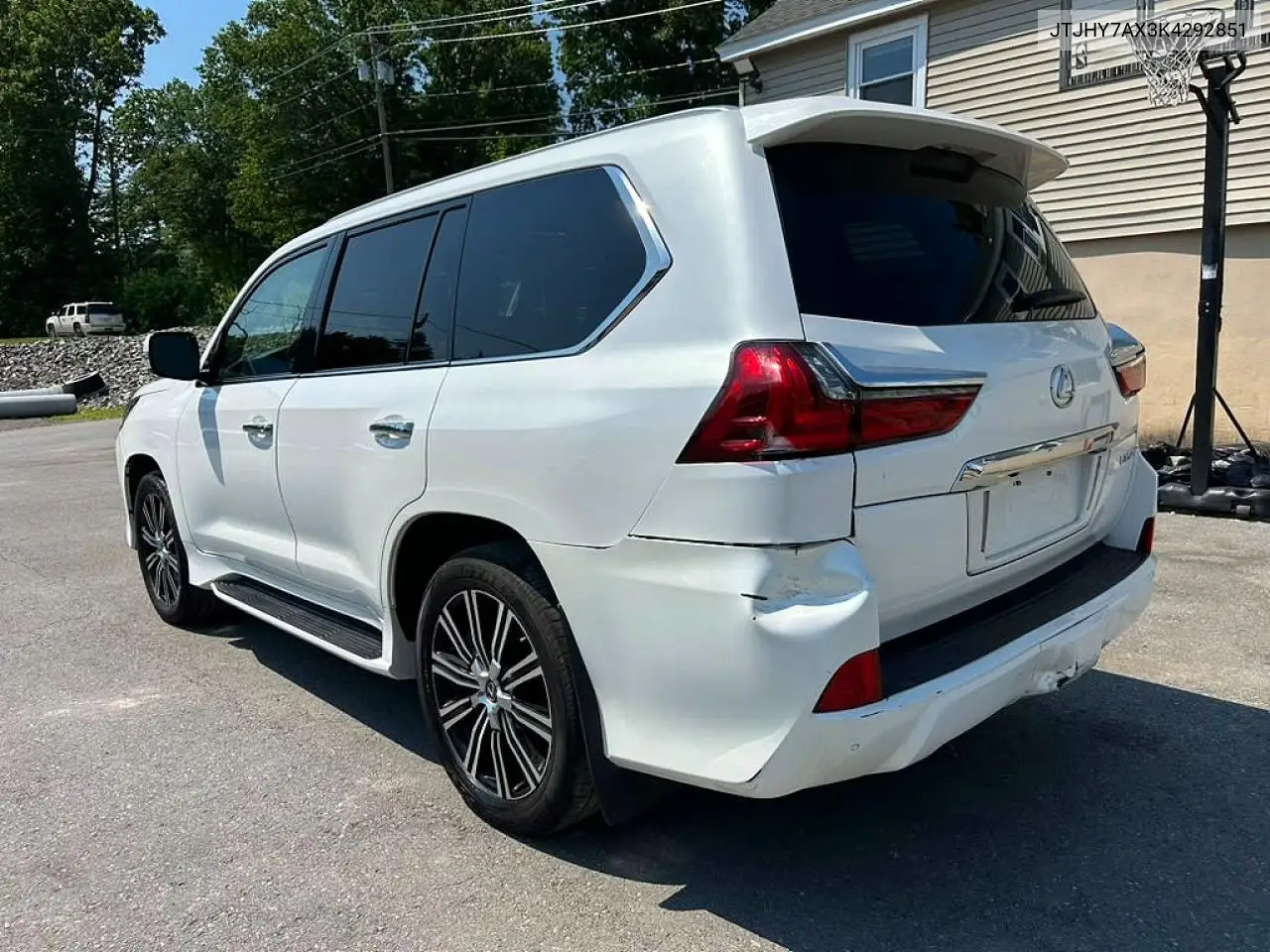 2019 Lexus Lx 570 VIN: JTJHY7AX3K4292851 Lot: 58267036