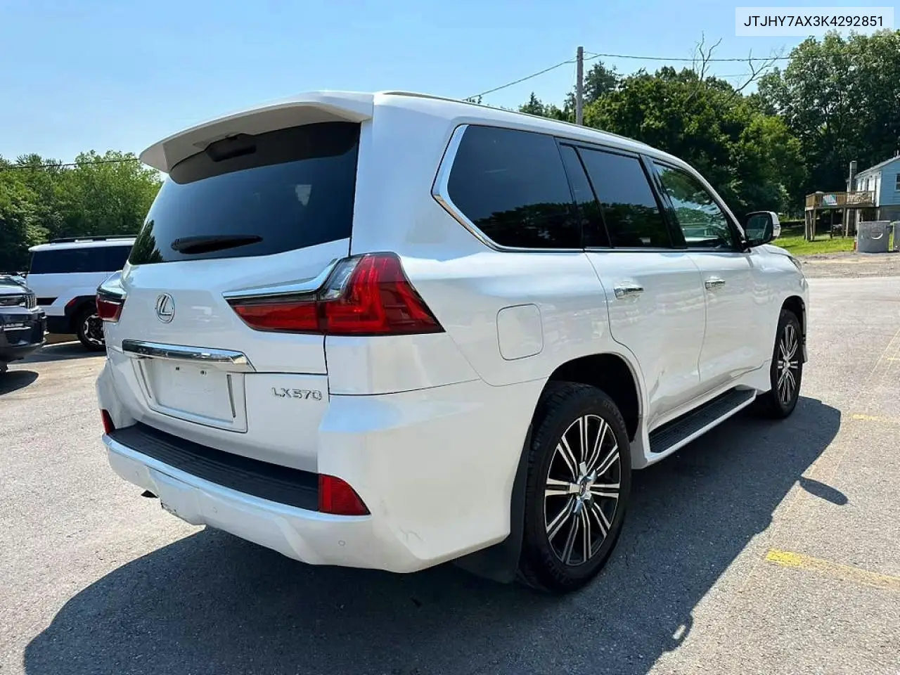 2019 Lexus Lx 570 VIN: JTJHY7AX3K4292851 Lot: 58267036