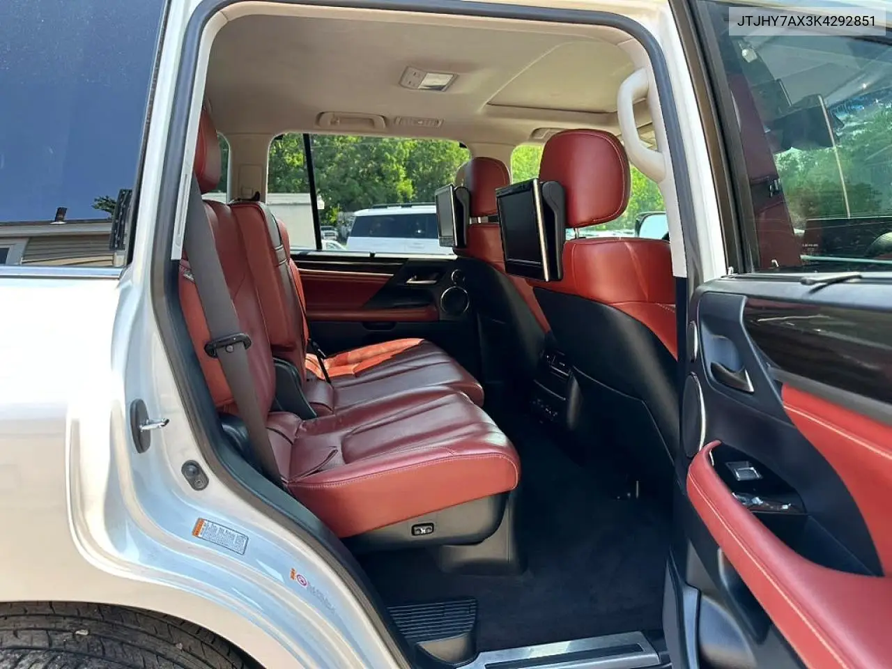 2019 Lexus Lx 570 VIN: JTJHY7AX3K4292851 Lot: 58267036