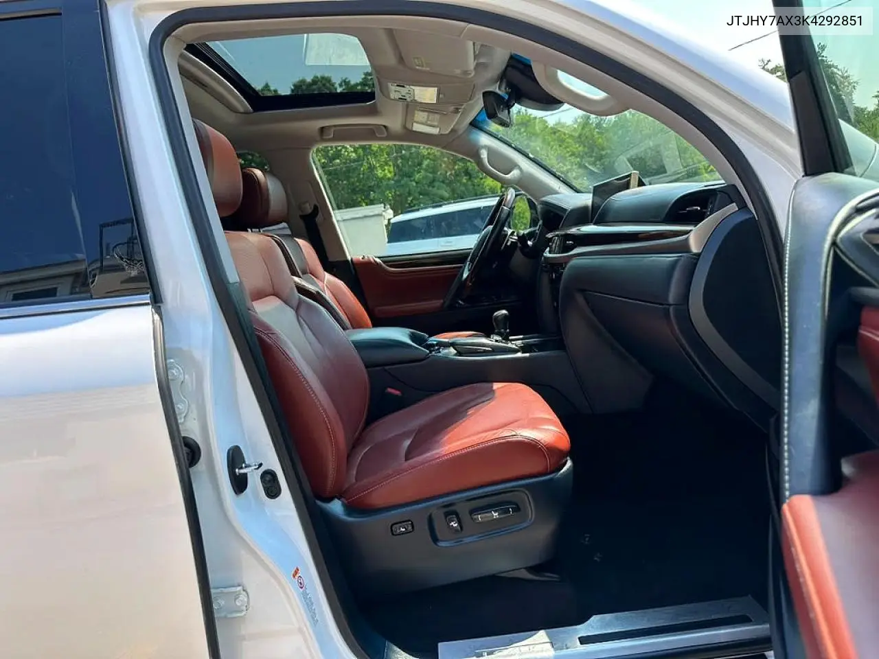 2019 Lexus Lx 570 VIN: JTJHY7AX3K4292851 Lot: 58267036