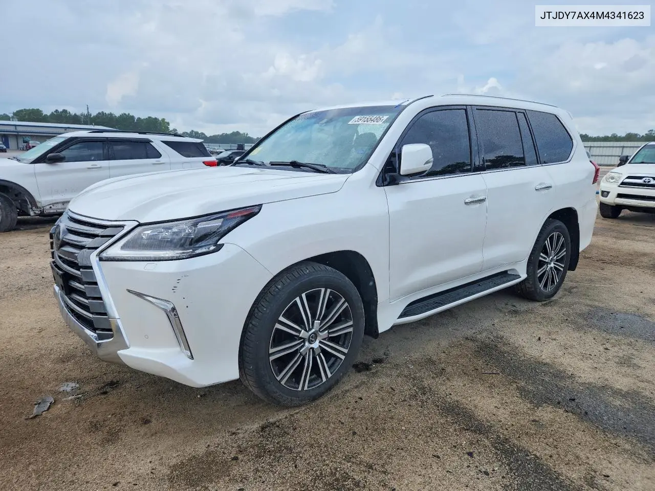 2021 Lexus Lx 570 VIN: JTJDY7AX4M4341623 Lot: 59155486