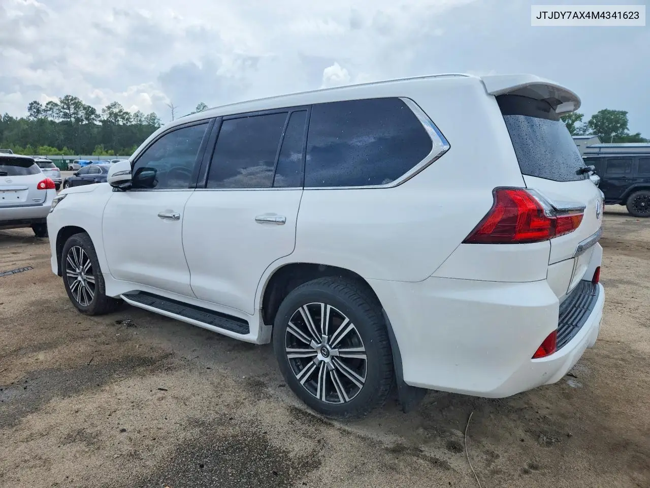 2021 Lexus Lx 570 VIN: JTJDY7AX4M4341623 Lot: 59155486