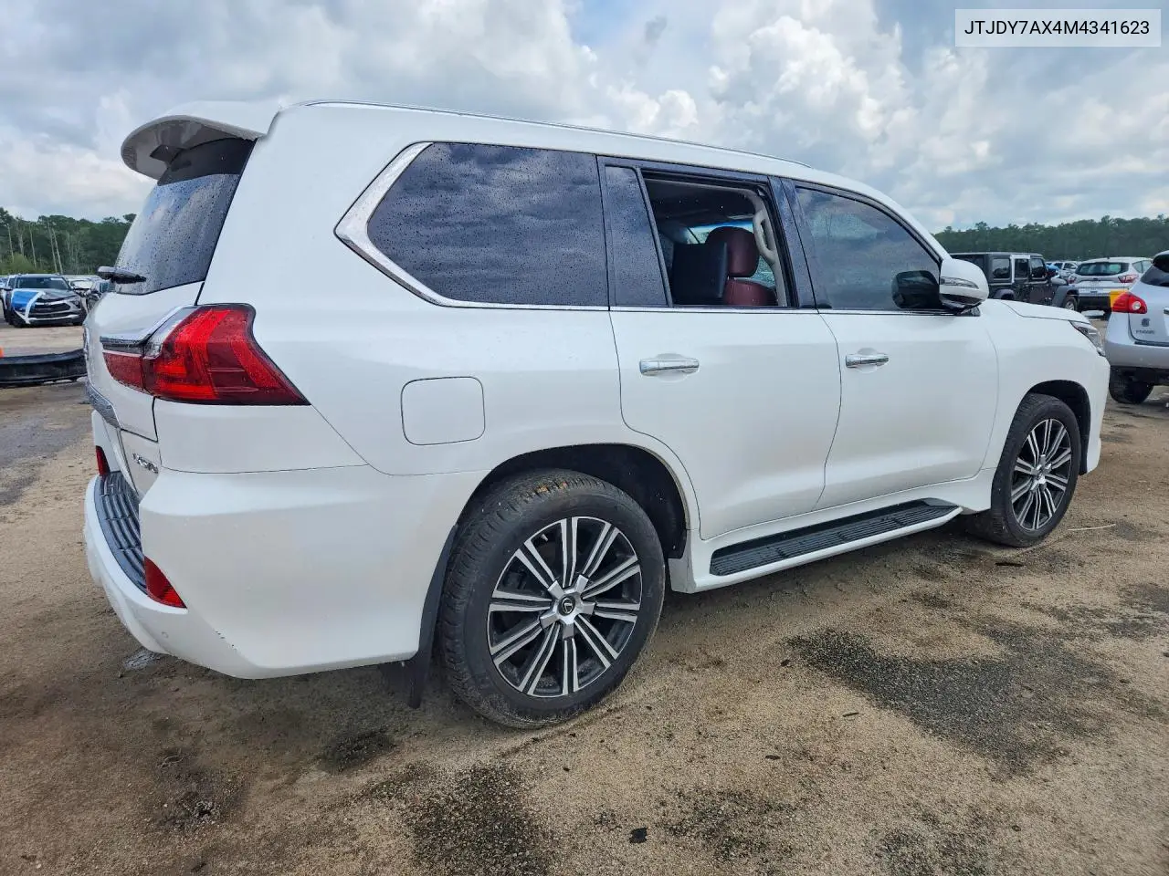 2021 Lexus Lx 570 VIN: JTJDY7AX4M4341623 Lot: 59155486