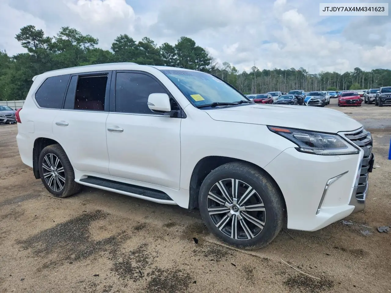 2021 Lexus Lx 570 VIN: JTJDY7AX4M4341623 Lot: 59155486