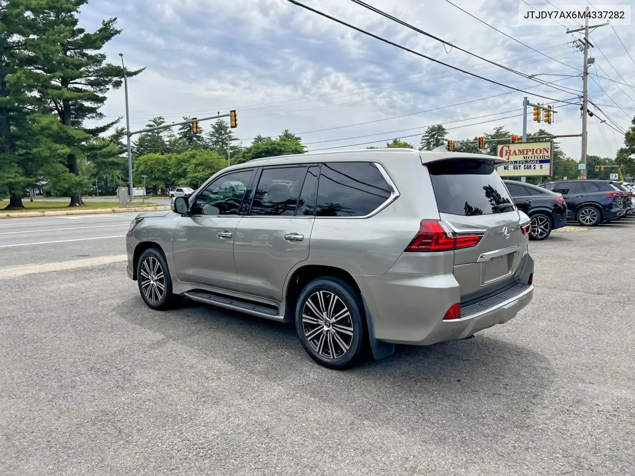 2021 Lexus Lx 570 VIN: JTJDY7AX6M4337282 Lot: 60227716