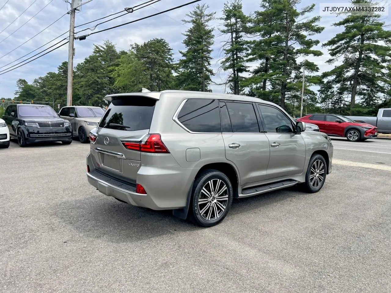 2021 Lexus Lx 570 VIN: JTJDY7AX6M4337282 Lot: 60227716