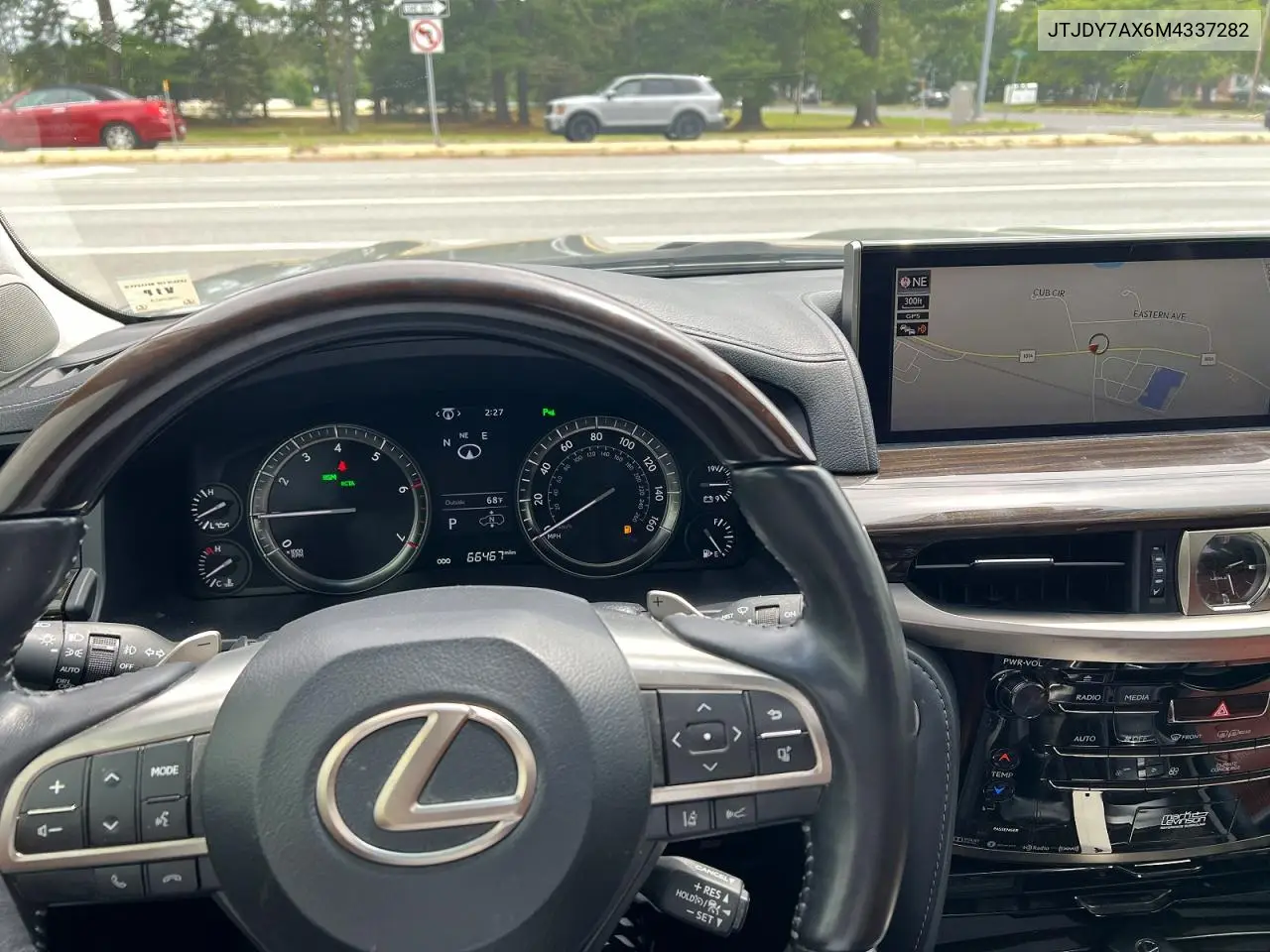 2021 Lexus Lx 570 VIN: JTJDY7AX6M4337282 Lot: 60227716