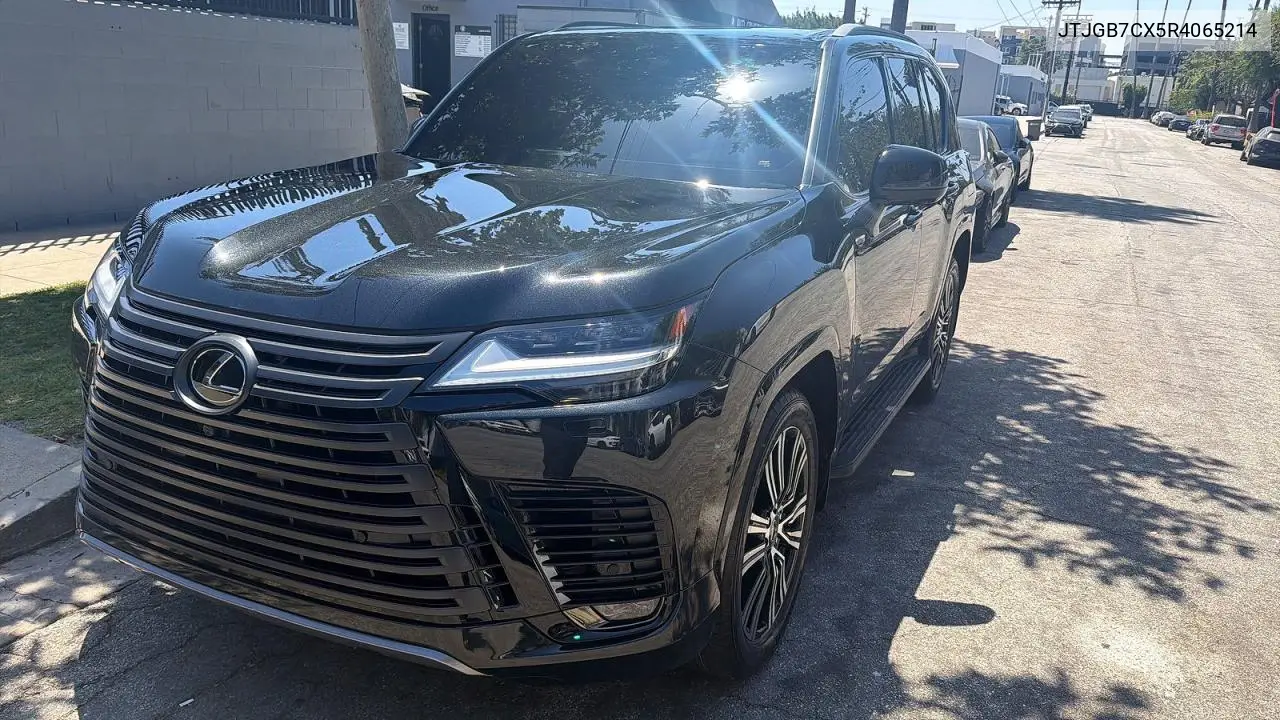 2024 Lexus Lx 600 Luxury VIN: JTJGB7CX5R4065214 Lot: 60889276