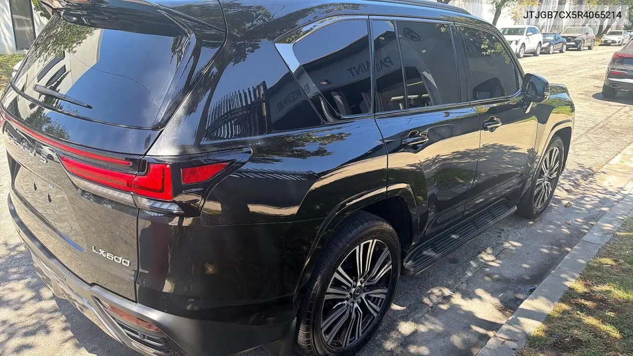 2024 Lexus Lx 600 Luxury VIN: JTJGB7CX5R4065214 Lot: 60889276