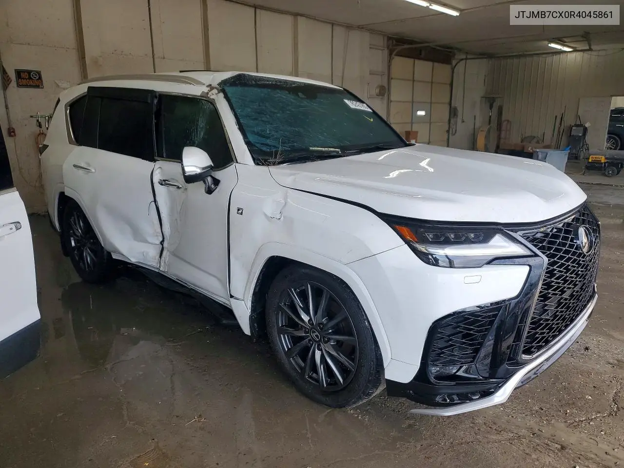 2024 Lexus Lx 600 Base VIN: JTJMB7CX0R4045861 Lot: 76243165
