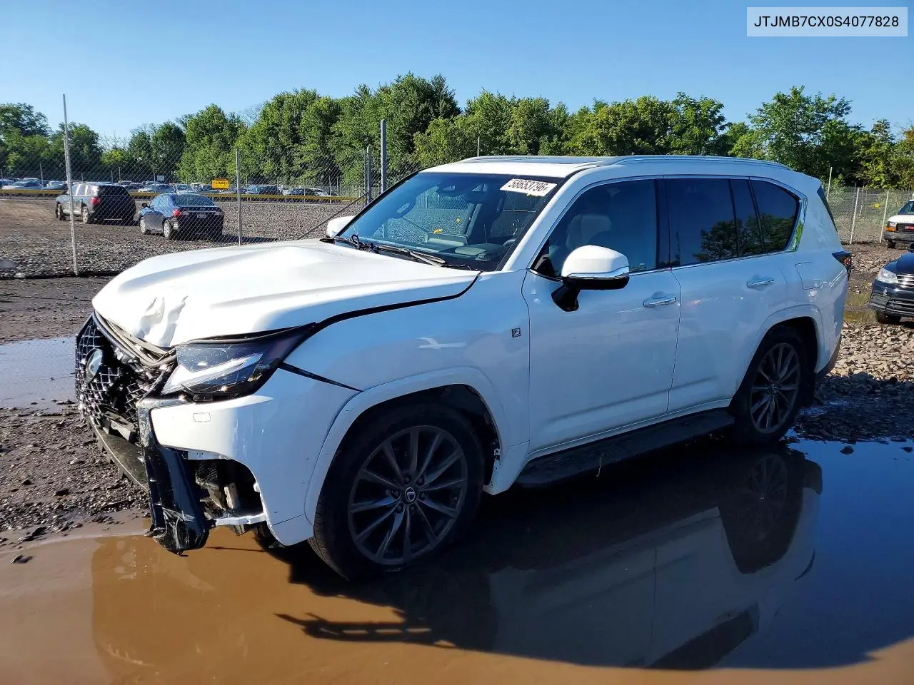 2025 Lexus Lx 600 F Sport Handling VIN: JTJMB7CX0S4077828 Lot: 58653796