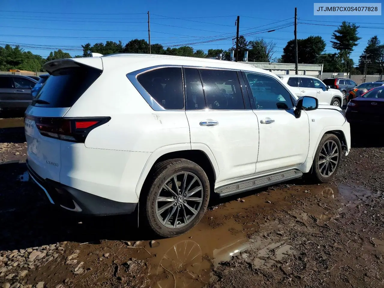 2025 Lexus Lx 600 F Sport Handling VIN: JTJMB7CX0S4077828 Lot: 58653796