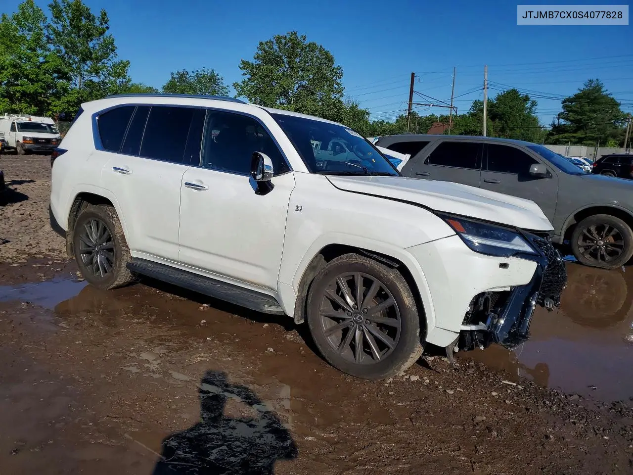 2025 Lexus Lx 600 F Sport Handling VIN: JTJMB7CX0S4077828 Lot: 58653796