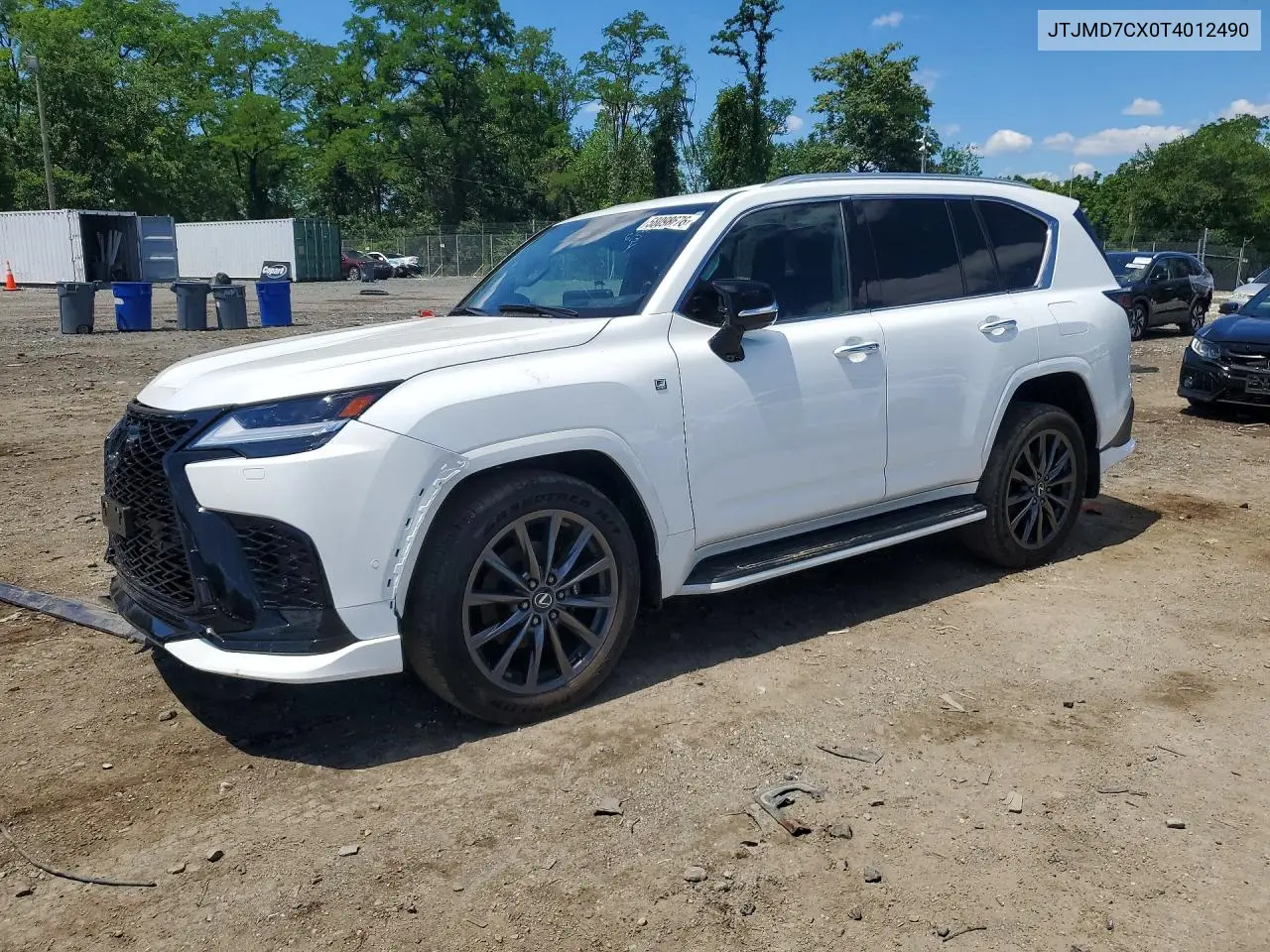 2026 Lexus Lx 700H F Sport Handling VIN: JTJMD7CX0T4012490 Lot: 58098676