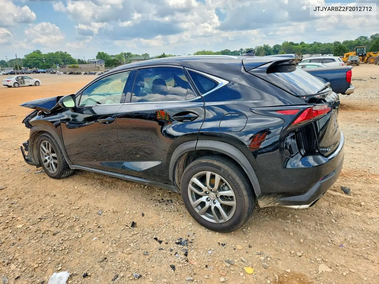 2015 Lexus Nx 200T VIN: JTJYARBZ2F2012712 Lot: 57033986