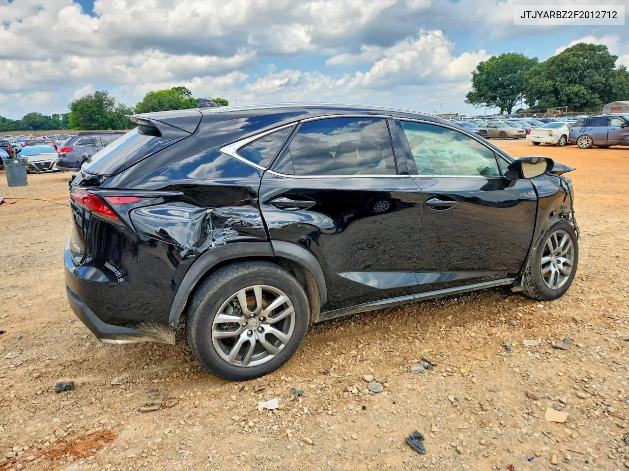 2015 Lexus Nx 200T VIN: JTJYARBZ2F2012712 Lot: 57033986