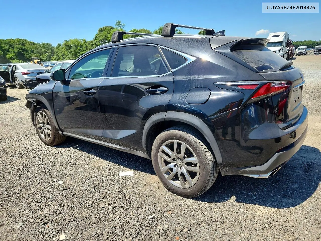 2015 Lexus Nx 200T VIN: JTJYARBZ4F2014476 Lot: 58543876