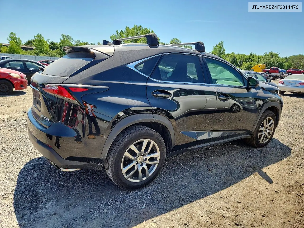 2015 Lexus Nx 200T VIN: JTJYARBZ4F2014476 Lot: 58543876