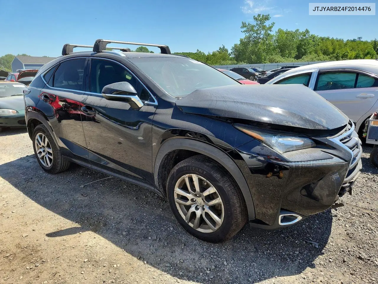 2015 Lexus Nx 200T VIN: JTJYARBZ4F2014476 Lot: 58543876