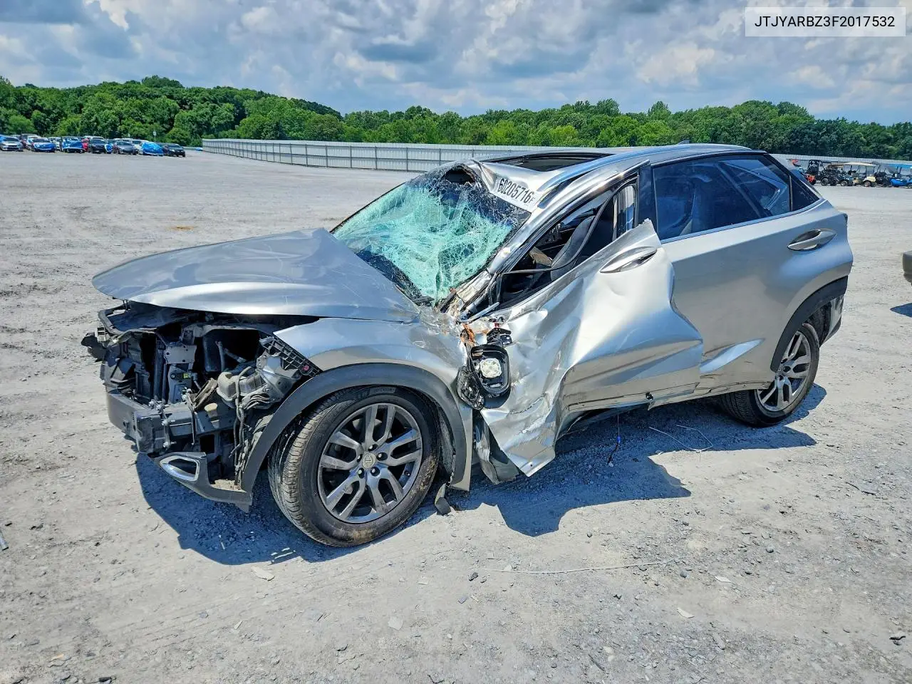 2015 Lexus Nx 200T VIN: JTJYARBZ3F2017532 Lot: 60205716