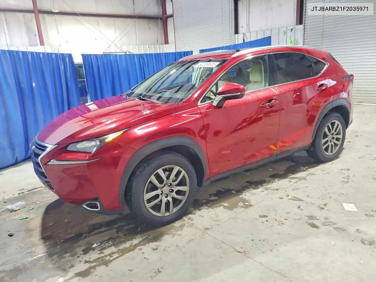 2015 Lexus Nx 200T VIN: JTJBARBZ1F2035971 Lot: 60269546