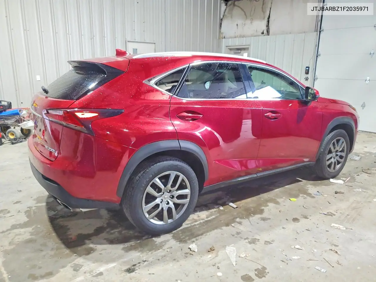 2015 Lexus Nx 200T VIN: JTJBARBZ1F2035971 Lot: 60269546