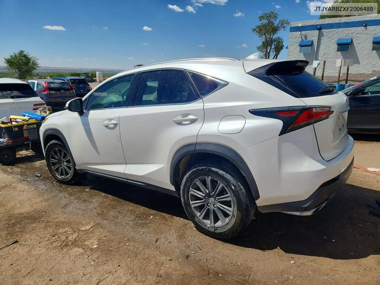 2015 Lexus Nx 200T VIN: JTJYARBZXF2006480 Lot: 60375856
