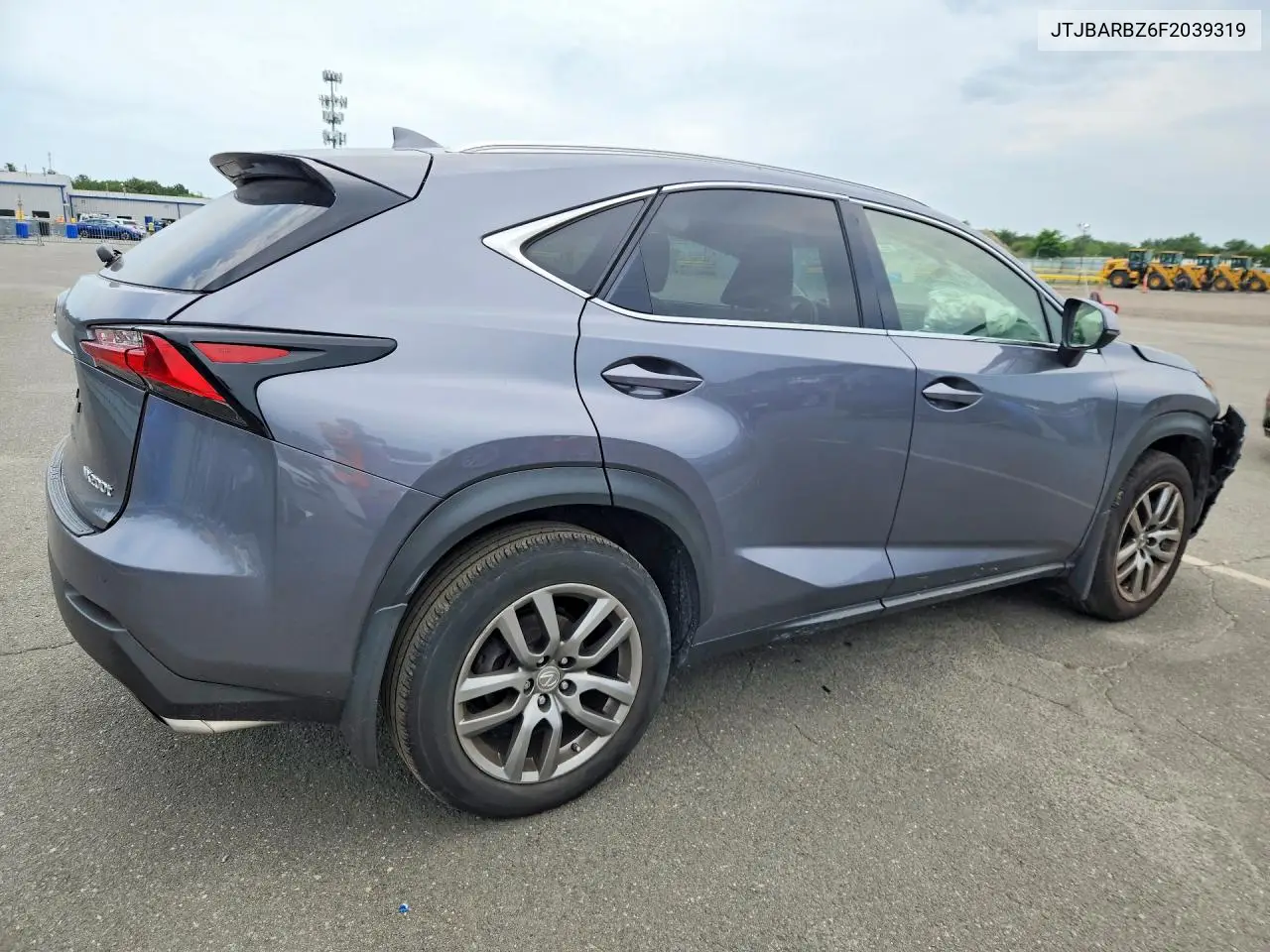 2015 Lexus Nx 200T VIN: JTJBARBZ6F2039319 Lot: 60382446
