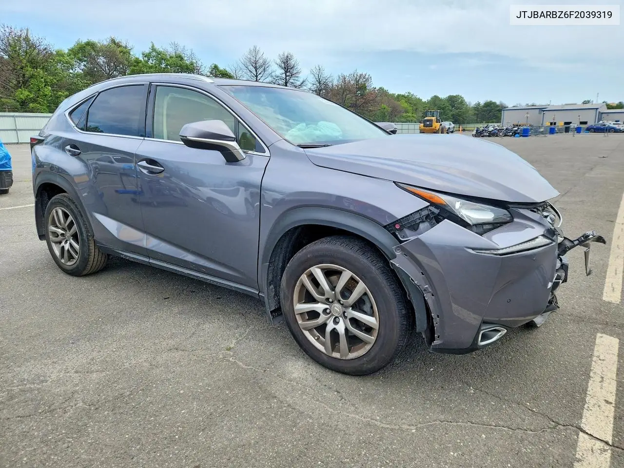 2015 Lexus Nx 200T VIN: JTJBARBZ6F2039319 Lot: 60382446