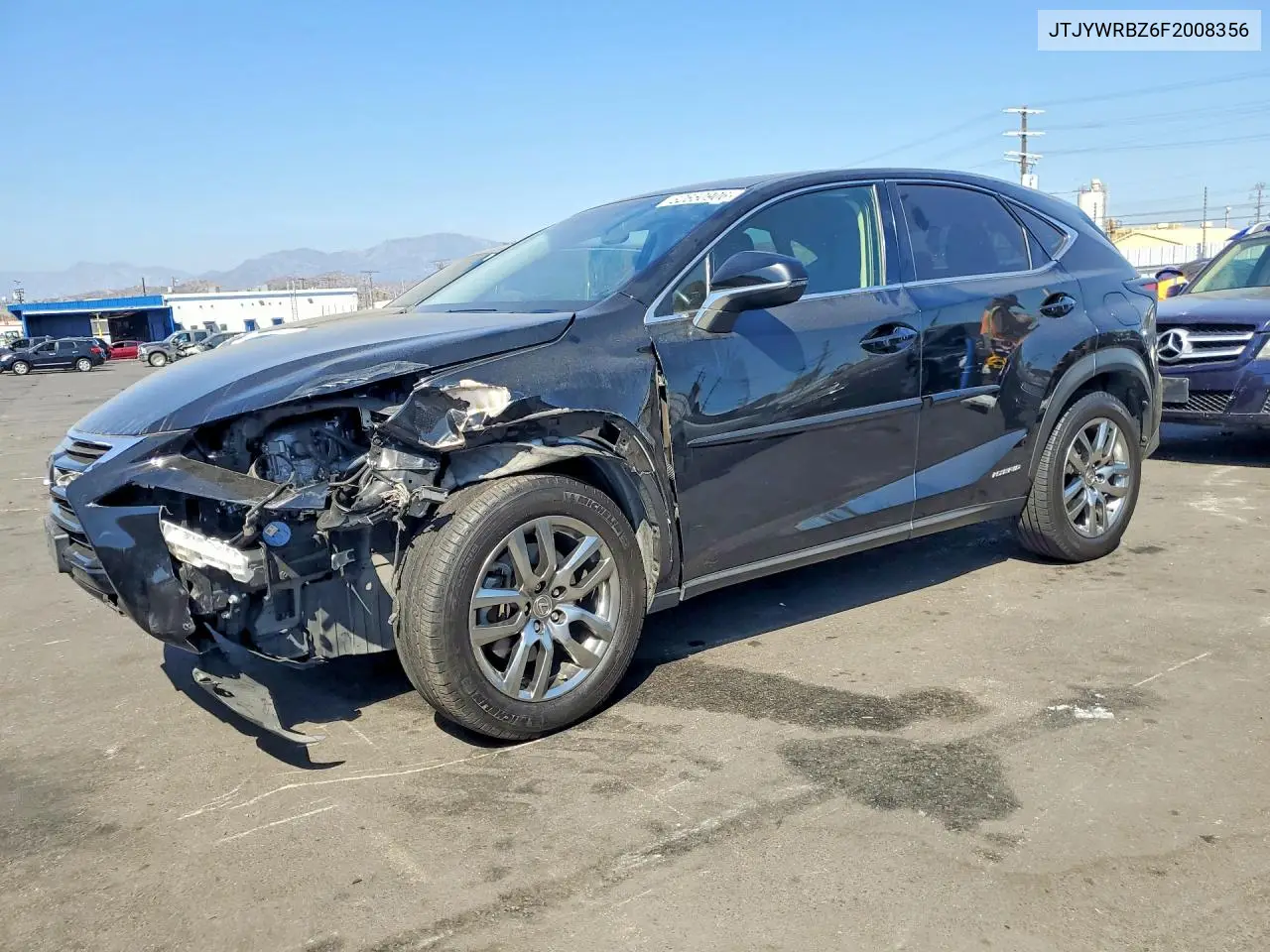 2015 Lexus Nx 300H VIN: JTJYWRBZ6F2008356 Lot: 60650906