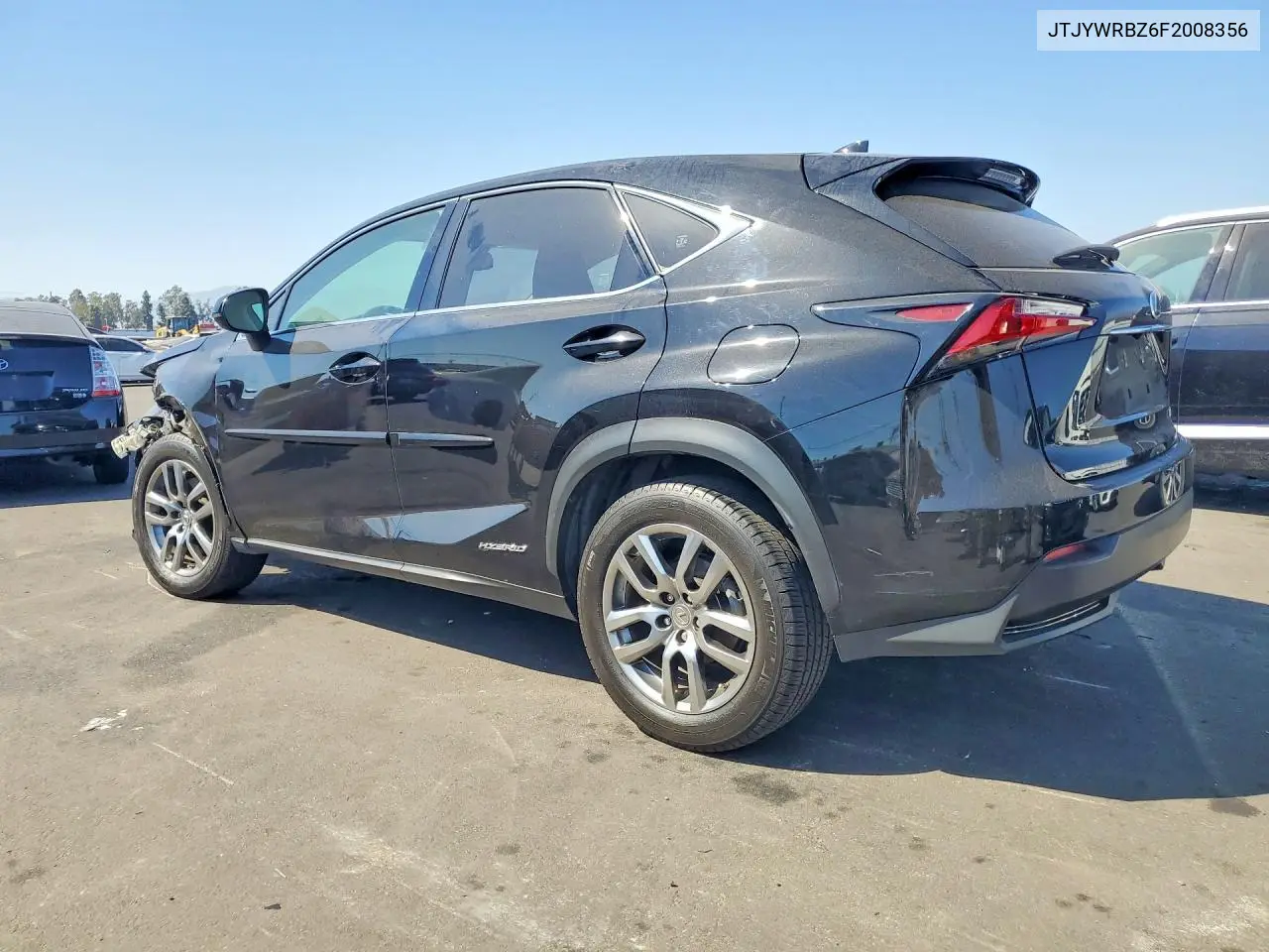 2015 Lexus Nx 300H VIN: JTJYWRBZ6F2008356 Lot: 60650906