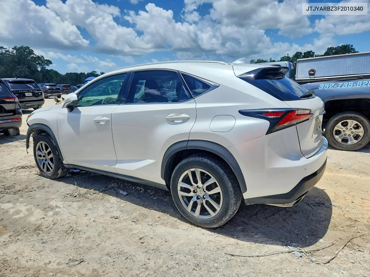 2015 Lexus Nx 200T VIN: JTJYARBZ3F2010340 Lot: 61008436