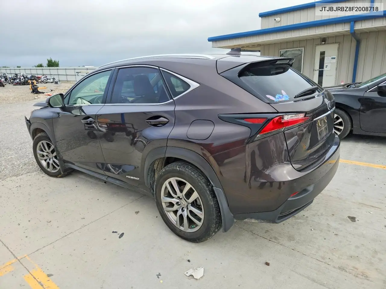 2015 Lexus Nx 300H VIN: JTJBJRBZ8F2008718 Lot: 61021656