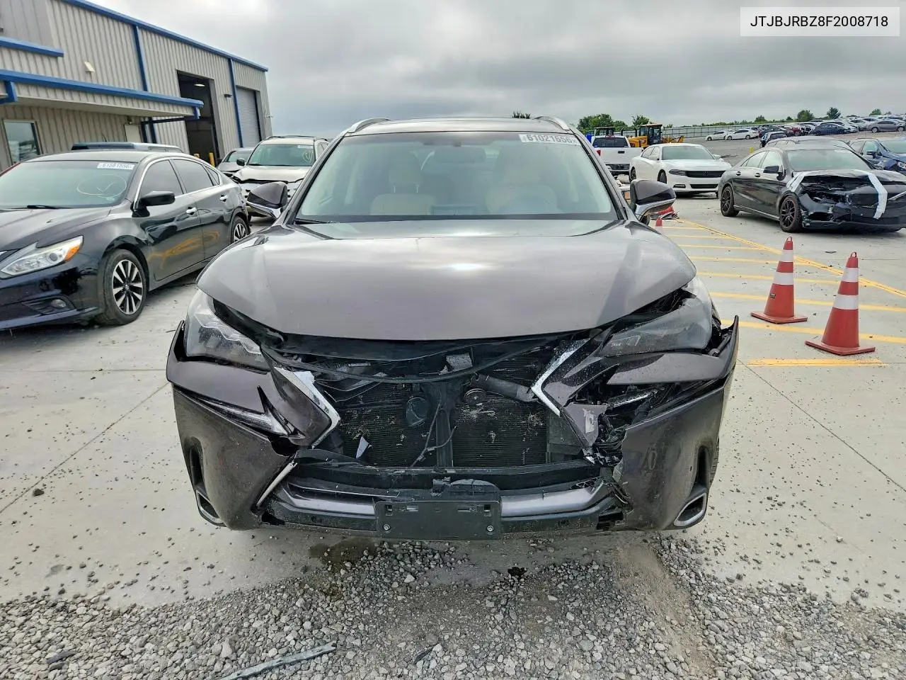 2015 Lexus Nx 300H VIN: JTJBJRBZ8F2008718 Lot: 61021656