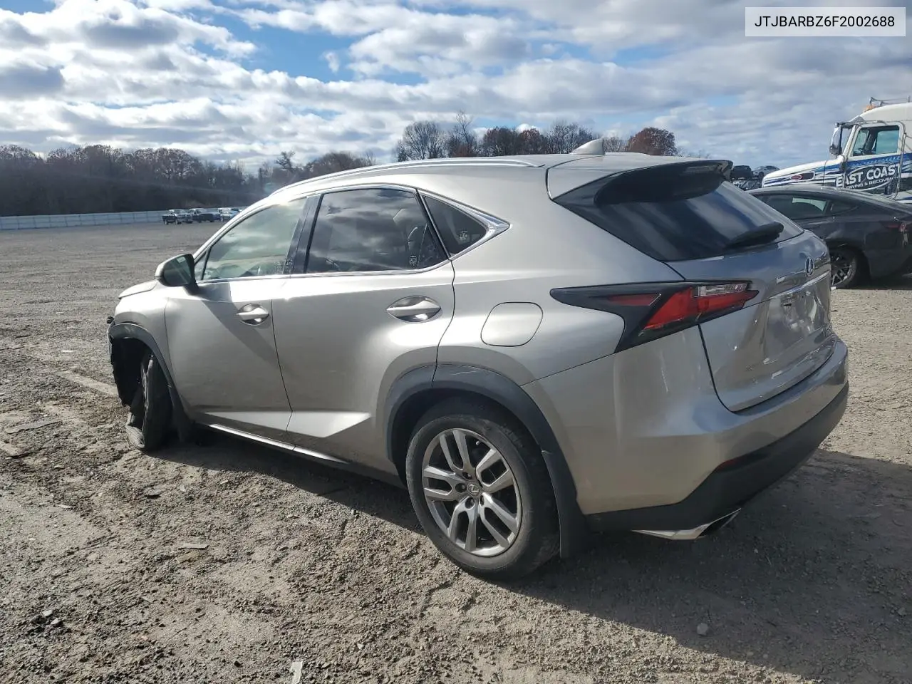 JTJBARBZ6F2002688 2015 Lexus Nx 200T