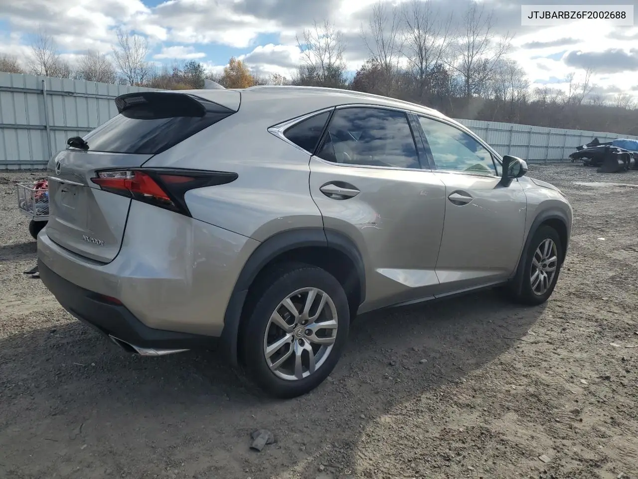 JTJBARBZ6F2002688 2015 Lexus Nx 200T